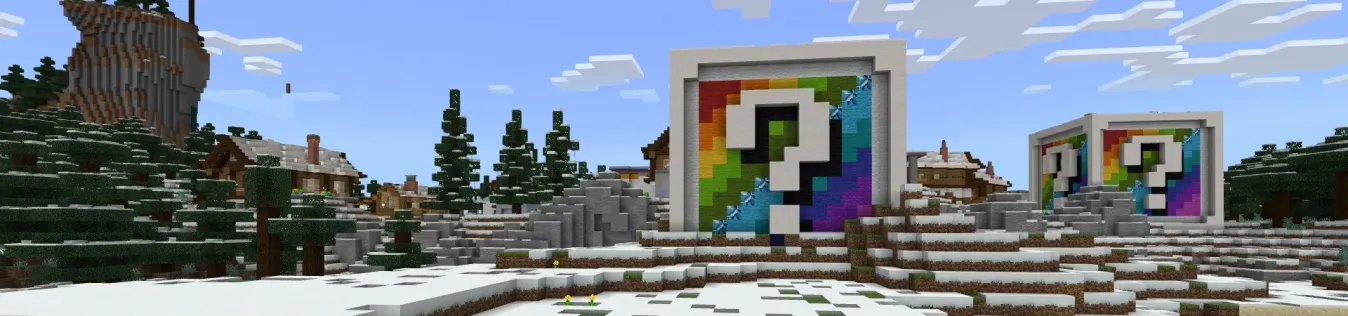 Winter Rainbow Blocks