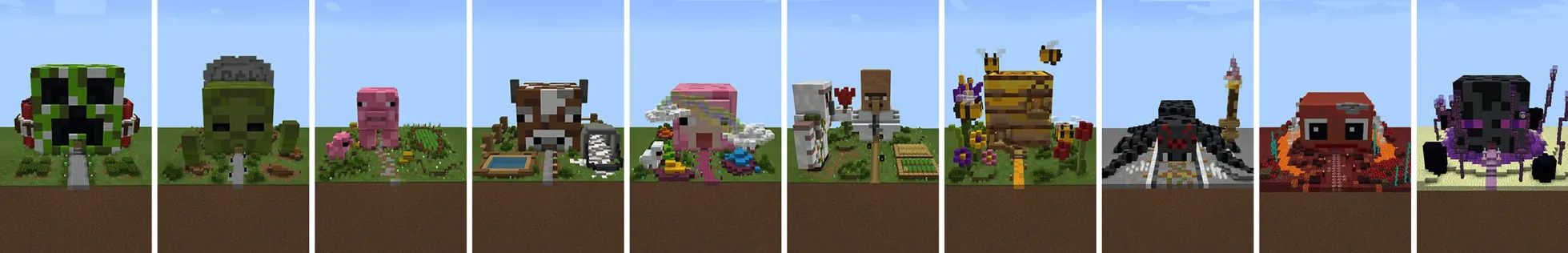 Craftable: Mob Houses
