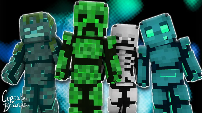 Cyber Mobs Skin Pack
