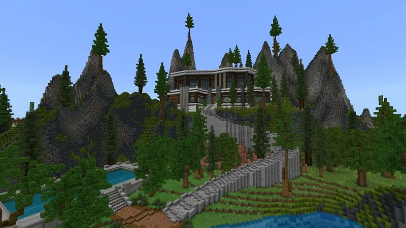 Mountain Millionaire Mansion