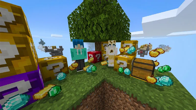 LUCKY BLOCK SKYBLOCK