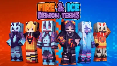 Fire & Ice Demon Teens