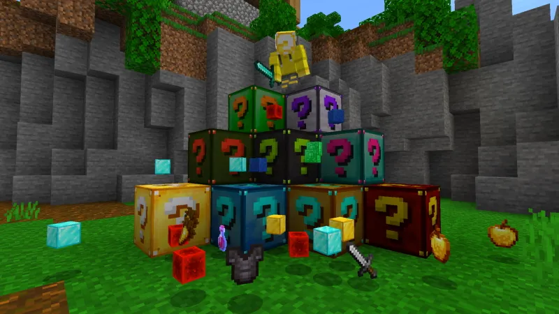 Craftable Lucky Block
