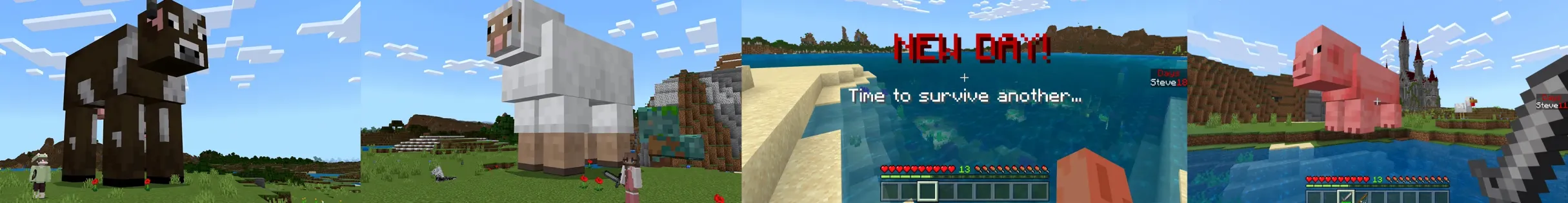100 Days GIANT MOBS!
