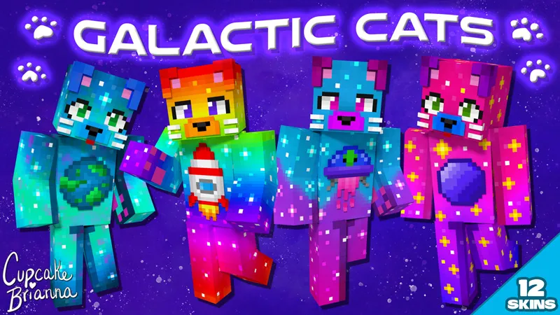 Galactic Cats HD Skin Pack