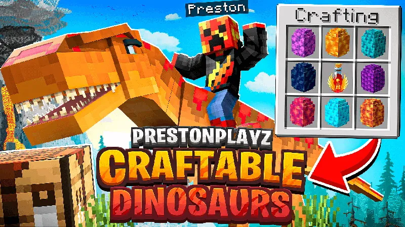 Preston's Craftable Dinosaurs