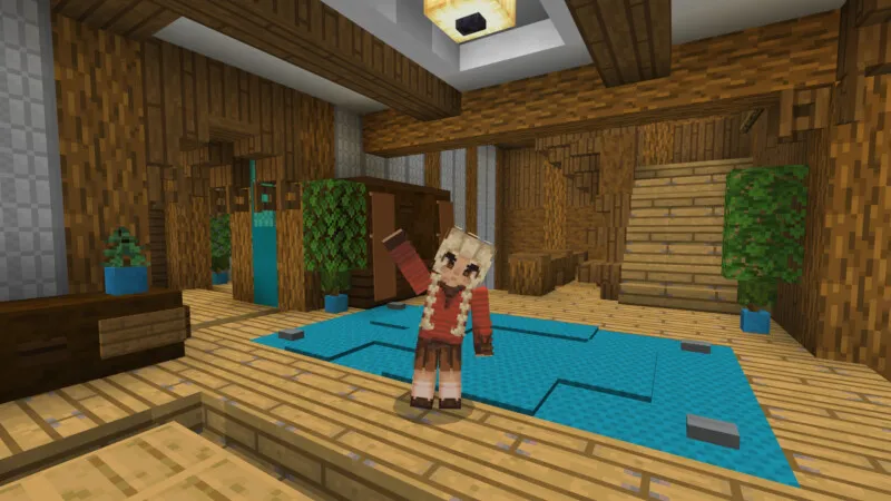 Rustic Log Mansion