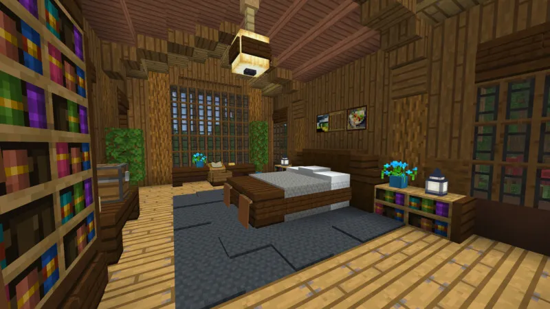 Rustic Log Mansion