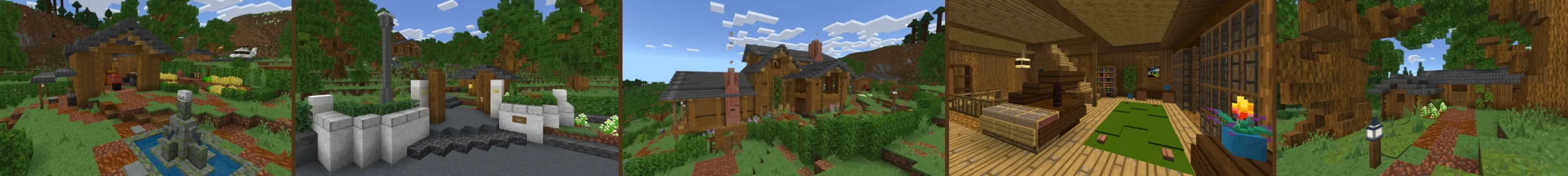 Rustic Log Mansion