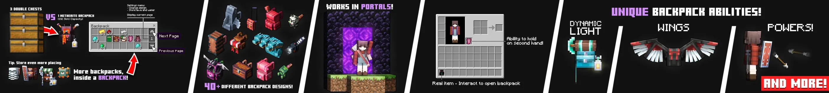 Backpacks++ 1.0 Add-On