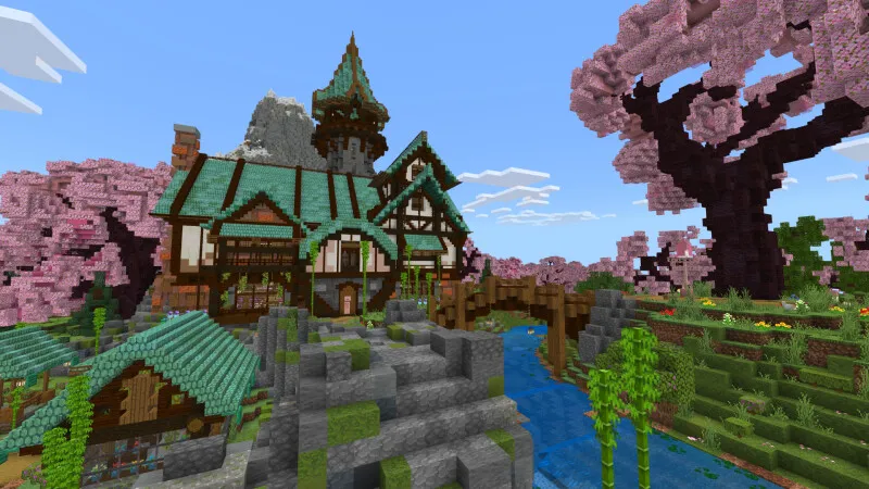 Cute Home Cherry Mansion
