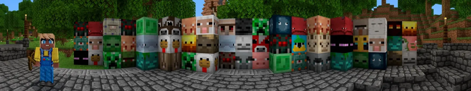 Mobs Are Blocks