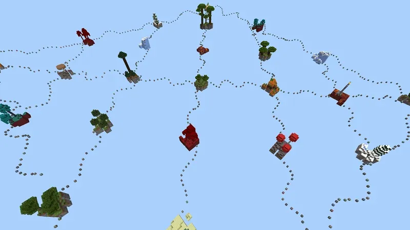 Skyblock Ore Parkour