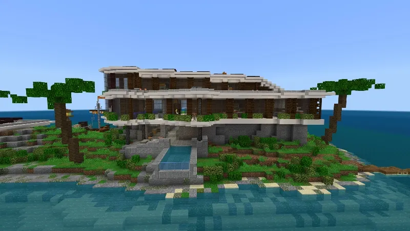 Noob vs Pro vs Hacker Mansions
