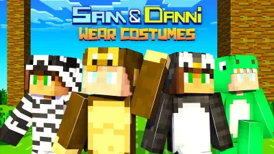 Sam & Danni Wear Costumes
