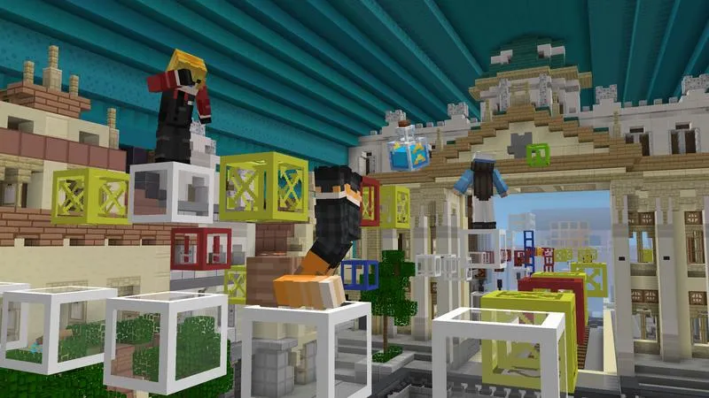 Infinity Moving Blocks Parkour