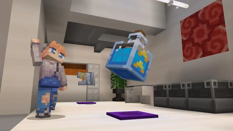 Infinity Moving Blocks Parkour