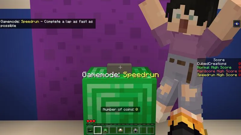 Infinity Moving Blocks Parkour