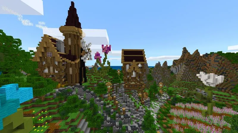 Simple Spawns Flower Town