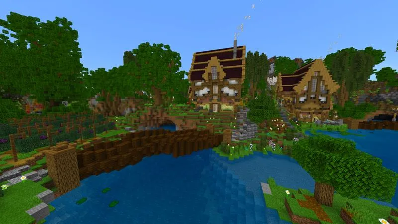 Simple Spawns Flower Town