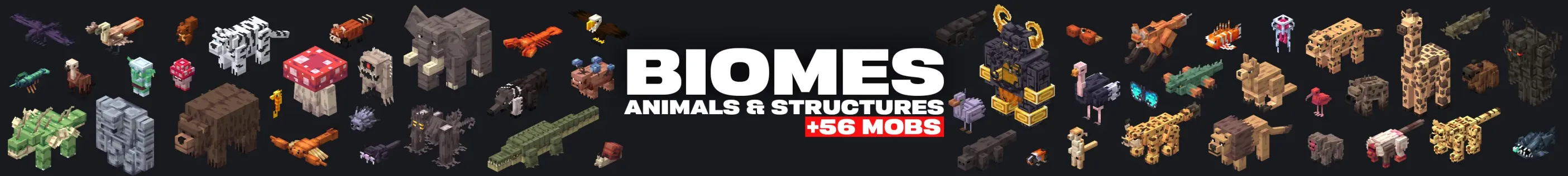Biomes, Animals & Structures