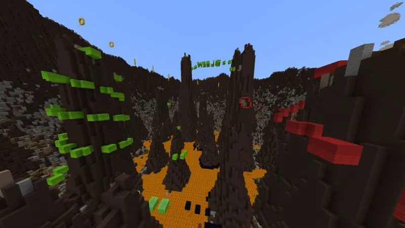 Volcano Parkour