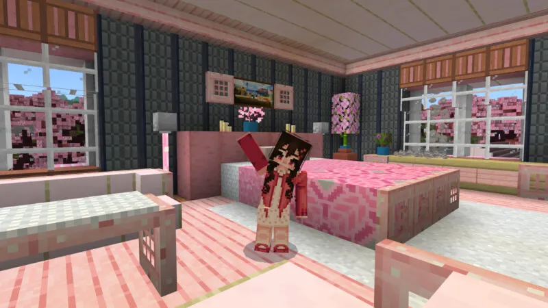 Cherry Blossom Suburban Home