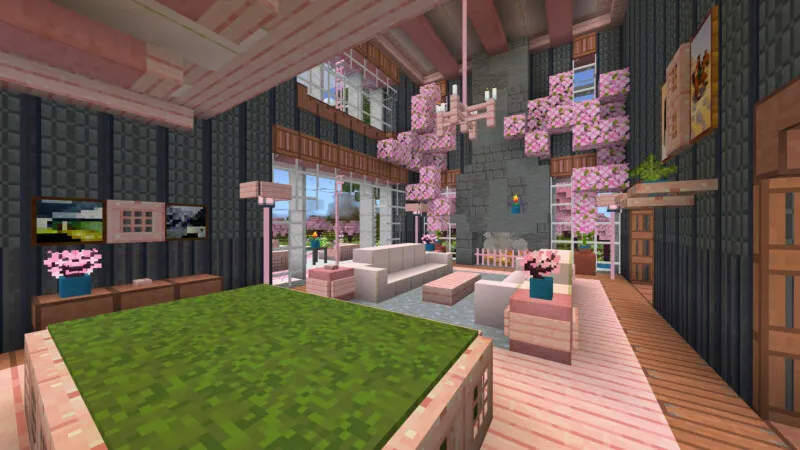 Cherry Blossom Suburban Home