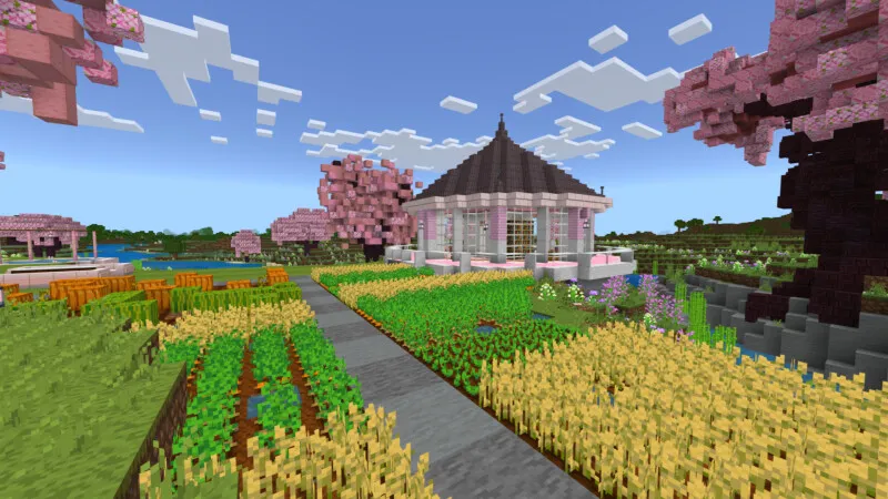 Cherry Blossom Suburban Home