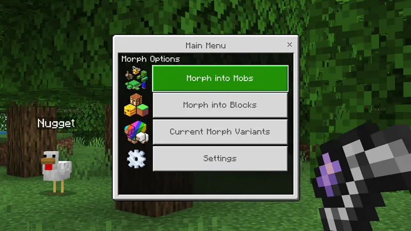 Morph Into Anything Add-On