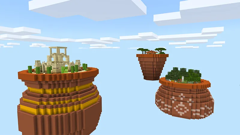 Giant Flower Skyblock