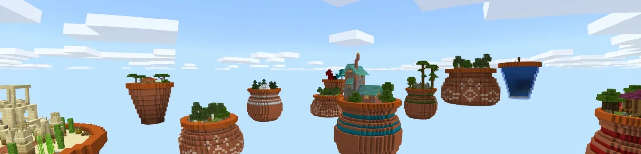Giant Flower Skyblock
