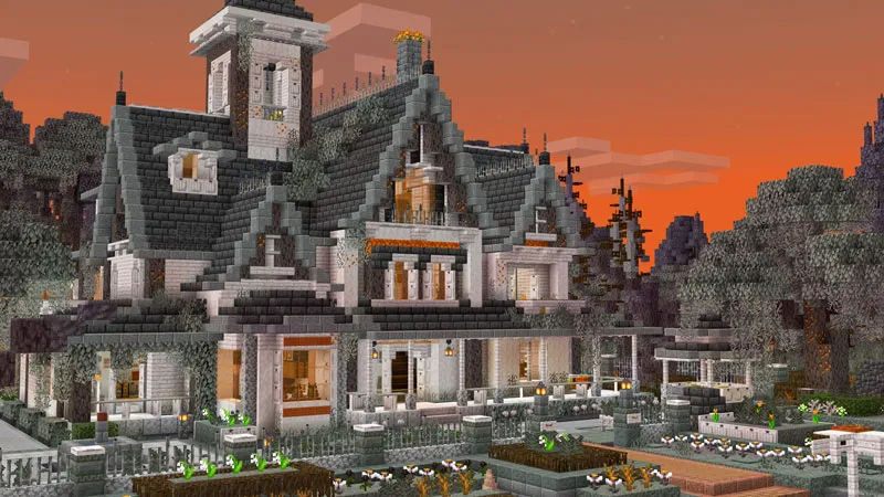 Pale Garden House