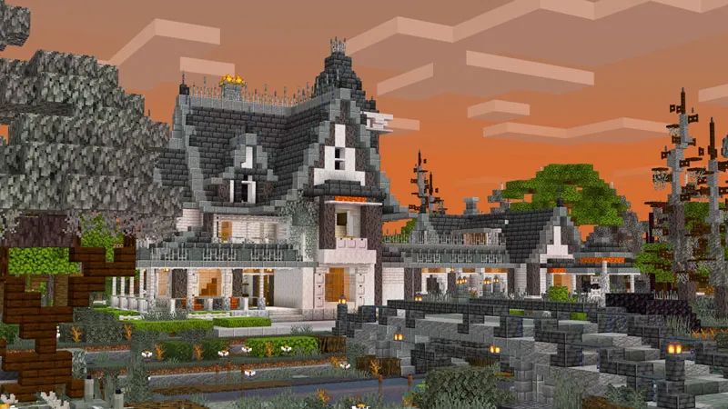 Pale Garden House