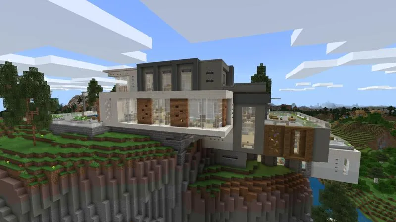 Millionaire Waterfall Mansion