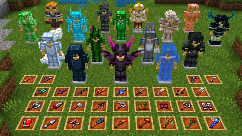 Weapons Armors Tools
