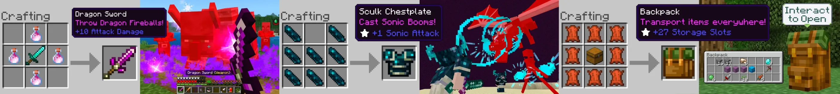 Weapons Armors Tools