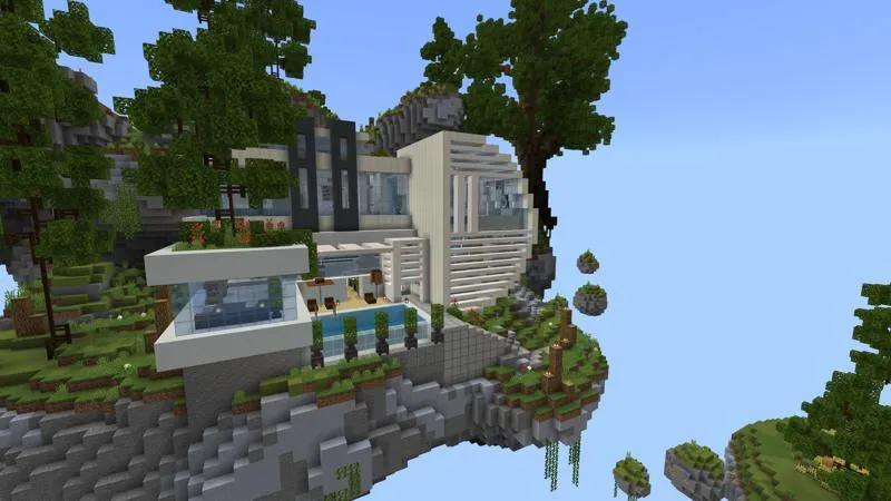 Skyblock Lazy Mansion