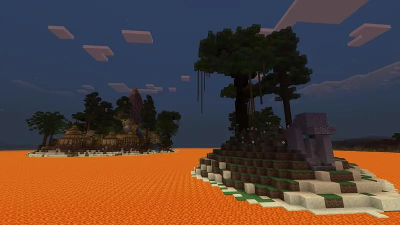 Lava Island Survival