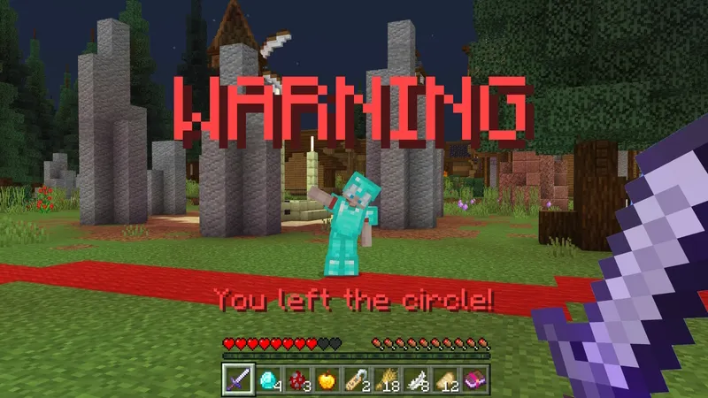 CANT LEAVE THE CIRCLE SURVIVAL