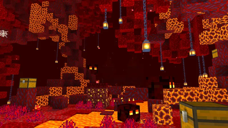 Skyblock Nether Dungeons