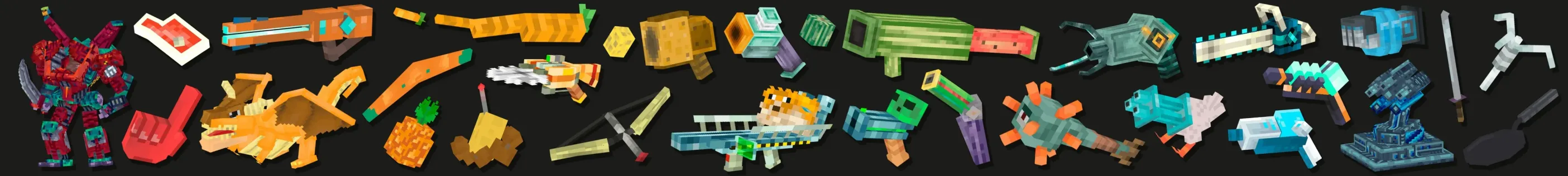 WEAPONS!