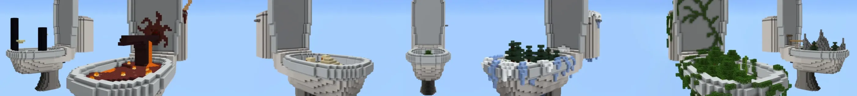 Giant Toilet Skyblock