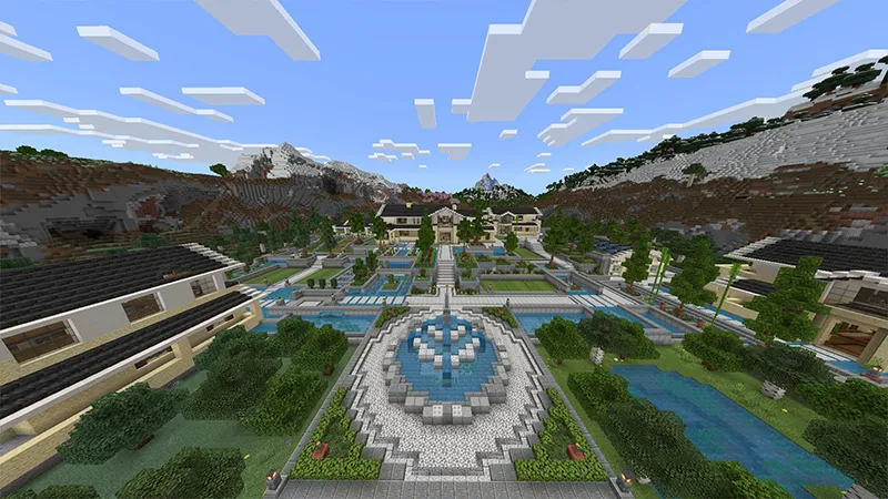 Summer Modern Mansion