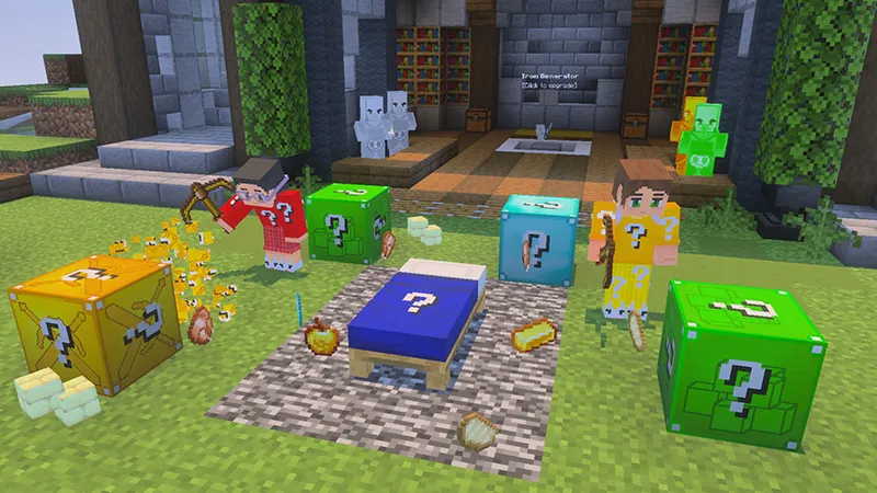 Lucky Block Bed Wars