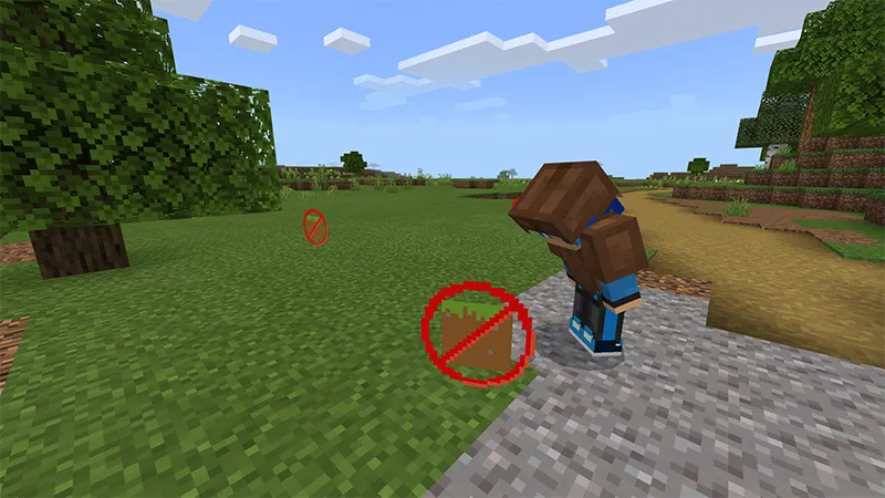 Don't touch the color green!