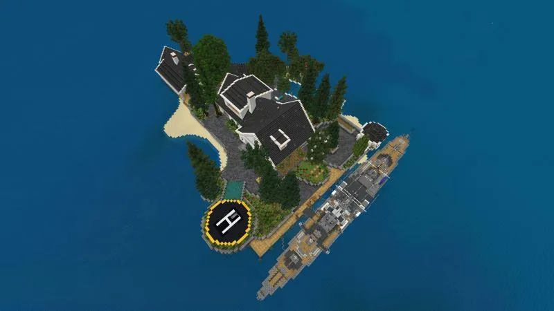 Hermitcraft Season 8 Map