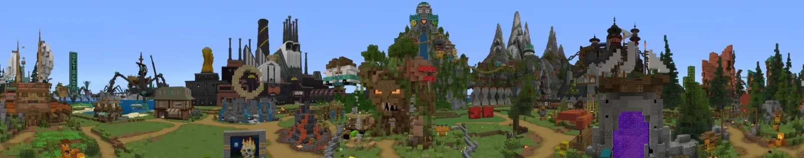 Hermitcraft Season 8 Map