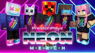 PrestonPlayz Neon Merch