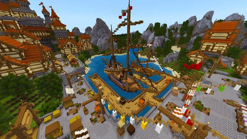 Simple Spawns Castle City